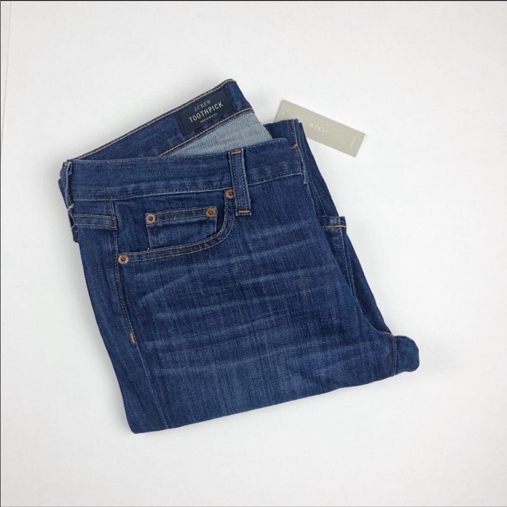J. Crew The Toothpick Ankle Jeans Size 30